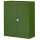Flügeltürenschrank, RAL 6011 resedagrün, BxTxH 680x280x820 mm