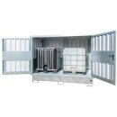 Gefahrstoff-Depot für 2x1000 l IBC, BxTxH...
