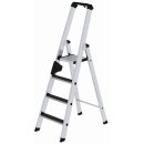 Stufenstehleiter, Aluminium, 4 Stufen, einseitig...