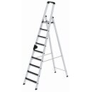 Stufenstehleiter, Aluminium, 9 Stufen, einseitig...