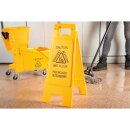 Warnschild 2-seitig -Achtung Rutschgefahr- BxTxH...