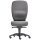 Gesundheits-Bürodrehstuhl bis 150 kg, Sitz-BxTxH 490x450-490x410-540 mm, Lehnenh. 600 mm, Synchronm., Bandscheibensitz, dunkelgrau, Poly Fk