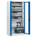 Akkulade-Schrank, Sichtfenster-Türen, BxTxH...