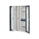 Schwerlastschrank, Sichtfenstertüren, 2...
