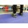 Arbeitsplatzmatte, PVC, gerippt, blau, LxB 10 m x 1,20 m