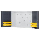 Hängeschrank, Rückwand mit Lochplatten,...