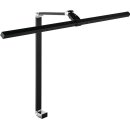 Schreibtischleuchte Alu/KU schwarz H.720mm m.Tischklemme...