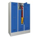 Z-Garderobenschrank, Sockel, Drehriegel, 6 Abteile, BxTxH...