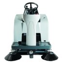 Aufsitz Kehrmschine, Arbeitsbreite 1260 mm, LxBxH...