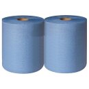 Putztuchrolle, 3-lagig, blau, Tuchgröße...