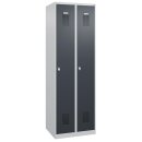 Garderobenschrank, bodenstehend, BxTxH 600x500x1850 mm, 2...