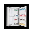 Schlüsselschrank  BxTxH 550x205x380 mm 1-türig...
