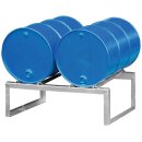 Fassauflage, verzinkt, für 2x200-l Fass, BxTxH...