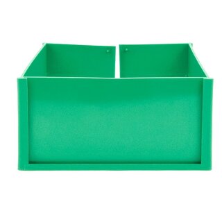 Paletten-ID-Spange, grün, für den Mittelfuß der Palettenbreitseiteseite, BxTxH 111x154x73 mm, VE 25 Stück