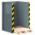 Paletten-Stapel-Station für 10x Europaletten, BxTxH 1020x945x1425  mm, aus 4mm Blech, RAL 7005 mausgrau