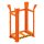 Paletten-Richtgestell für 10x EU Paletten, BxTxH 1340x940x1930 mm, RAL 2004 reinorange