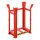Paletten-Richtgestell für 10x EU Paletten, BxTxH 1340x940x1930 mm, RAL 3000 feuerrot