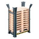 Paletten-Richtgestell für 10x EU Paletten, BxTxH...