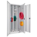 Vertikalauszugschrank, 3 Auszüge mit Lochplatten,...