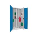 Vertikalauszugschrank, 4 Auszüge mit Lochplatten,...