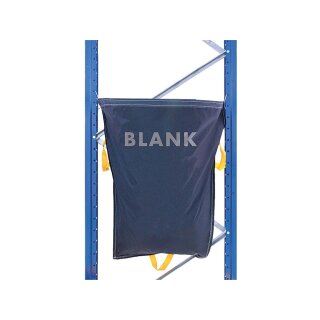 Wertstoffsack, zum Aufhängen mit S-Haken, 920x1020 mm, unbedruckt, Farbe blau
