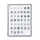 Sichttafel SHERPA® PANEL A4, GRAPHIT