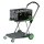 Klappwagen, LxBxH 890x550x1025 mm, zusammengeklappt 670x470x180 mm, 2 Ladeflächen, 1 Faltbox, Farbe anthrazit/grün