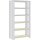 BERT-Archivregal Vollblech-Seitenwand Grundfeld verzinkt HxBxT 2075x1695x300 mm