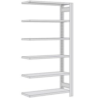 BERT-Standardregal Anbaufeld  HxBxT 2500x1005x600 mm...