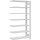 BERT-Büroregal RAL 7035 - Anbaufeld HxBxT 2325x1005x600 mm Stecksystem