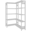 BERT-Eckregal HxBxT 2000x875x600x875 mm Stecksystem...