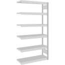 BERT-Eurokastenregal - Anbaufeld HxBxT 2075x1285x600 mm...