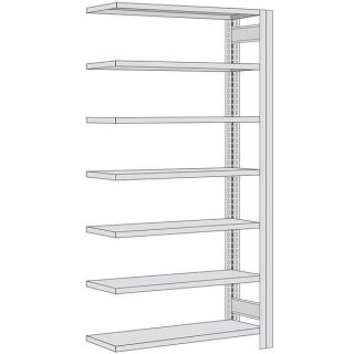 BERT-Lagerregal Plus - Anbaufeld HxBxT 3000x1005x400 mm...