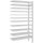 BERT-Ordnungsregal Anbaufeld HxBxT 2000x1005x300 mm Stecksystem verz. 11 Fachböd