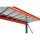 EMMA-Lagerregal  Grundfeld mit Stahlboden  HxBxT 2500x2250x600 mm Rahmen verzinkt