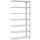 RUDI-Schraubregal 150 - Anbauregal HxBxT 3000x1000x300 mm verzinkt Winkelprofil
