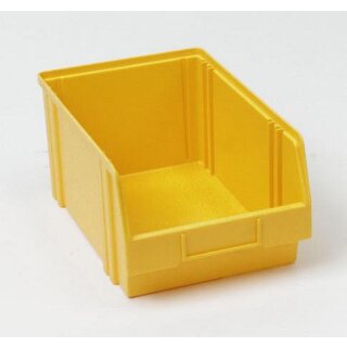 Sichtlagerkasten Größe 4 gelb Aussenmaß: HxBxT 150x200x350 Material: Polystyrol