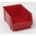 Sichtlagerkasten Größe 4 rot Aussenmaß: HxBxT 150x200x350 Material: Polystyrol