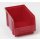 Sichtlagerkasten Größe 1 rot Aussenmaß: HxBxT 130x140x230 Material: Polystyrol