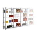 20,0m BERT-Standardregal 2m hoch /  40cm tief mit  5...
